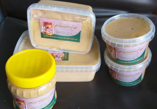 کره بادام زمینی فروش ویژه تازه ارسال رایگان2 کیلویی