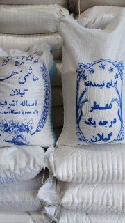 برنج نیم دانه درشت هاشمی ارسال رایگان تا دم منزل